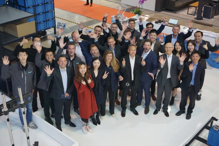 Geek+ Europe Team at LogiMAT