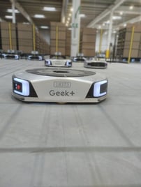 Geekplus autonomous mobile robots