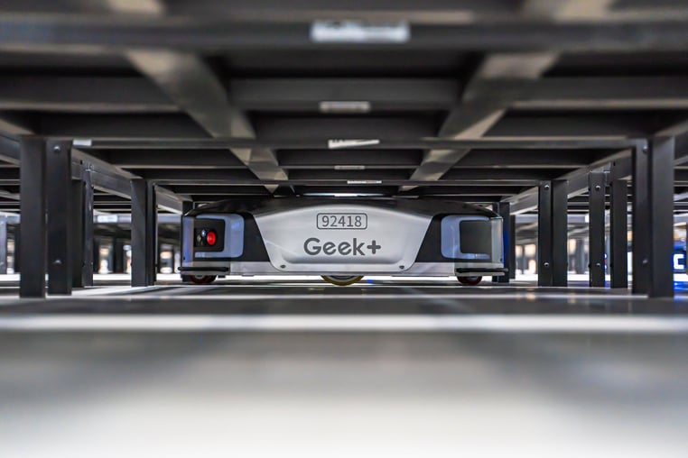 Yusen Logistics automates its Northampton warehouse with Geek+’s Shelf-to-Person solution