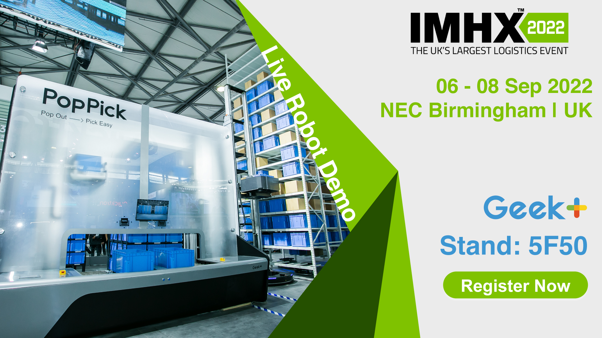 Meet Geek+ at IMHX 2022