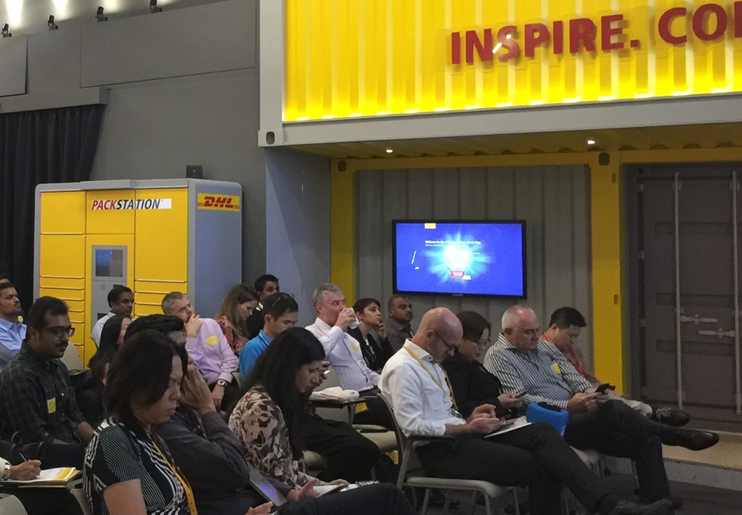 Geek+, a designated speaker, invited by DHL to share future logistic use cases
