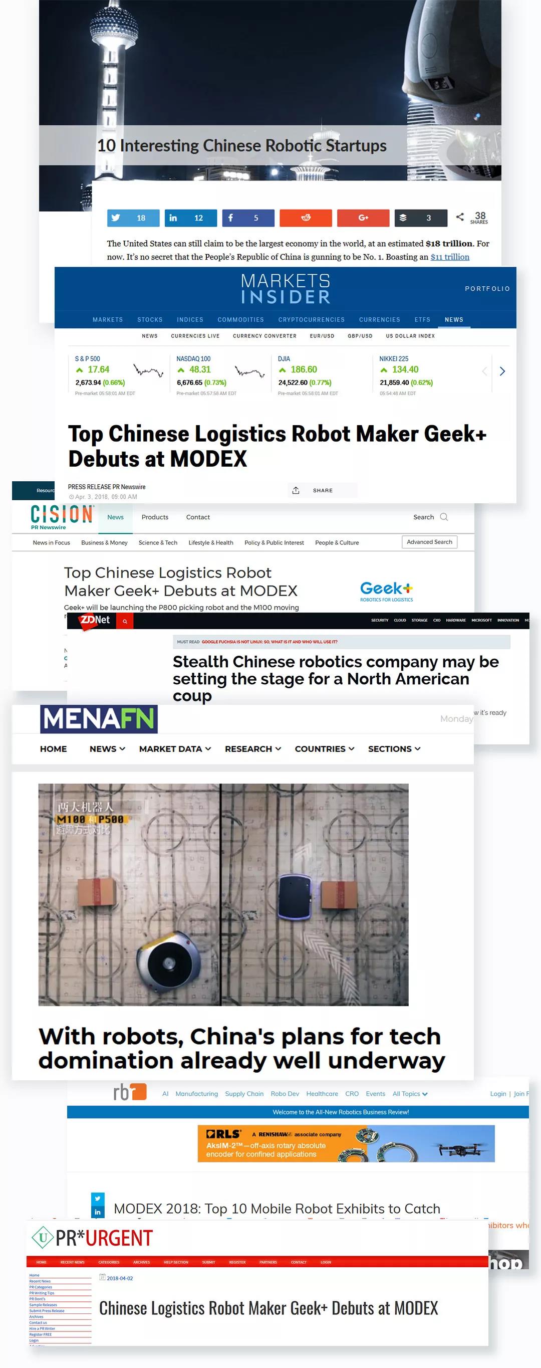 Warehouse Robot Maker Geek+ Robotics Launch To Global Market by Exhibiting at MODEX and CeMAT