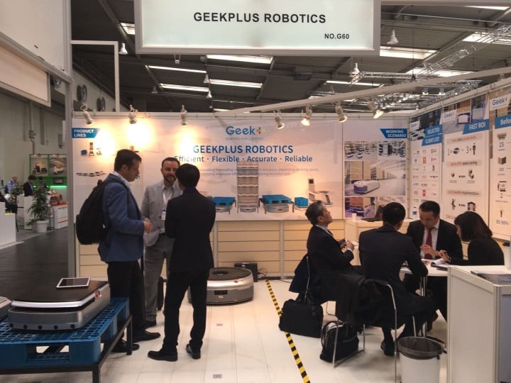 Warehouse Robot Maker Geek+ Robotics Launch To Global Market by Exhibiting at MODEX and CeMAT