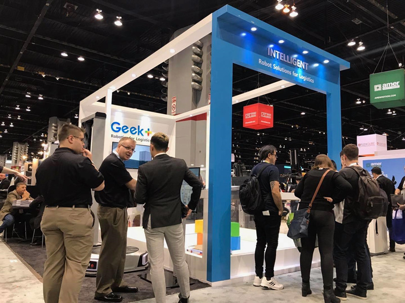 Geek Robot Shuttle System Debuts at ProMAT 2019