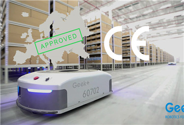 Geek+ Robotics Receives CE Mark Approval for Warehouse Robots System