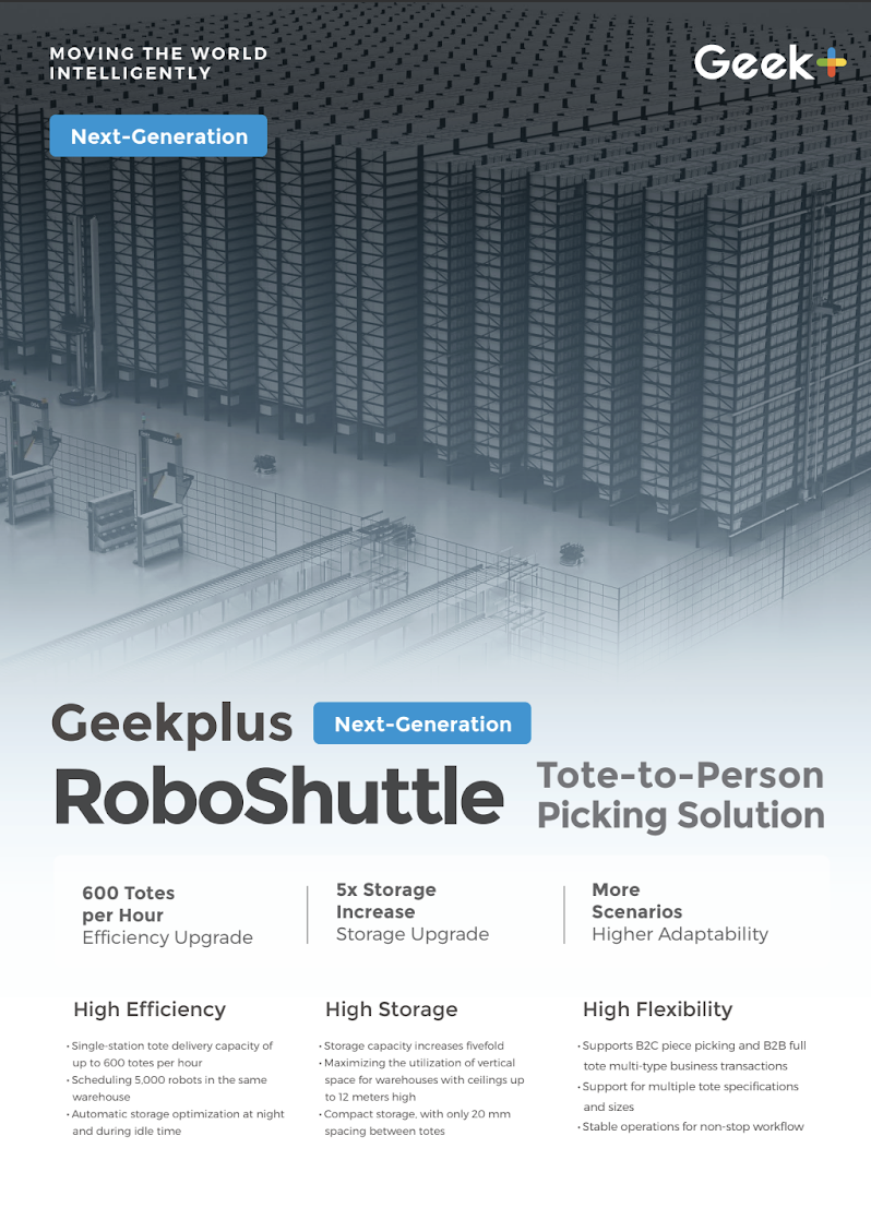 Tote-to-Person Solution Kit